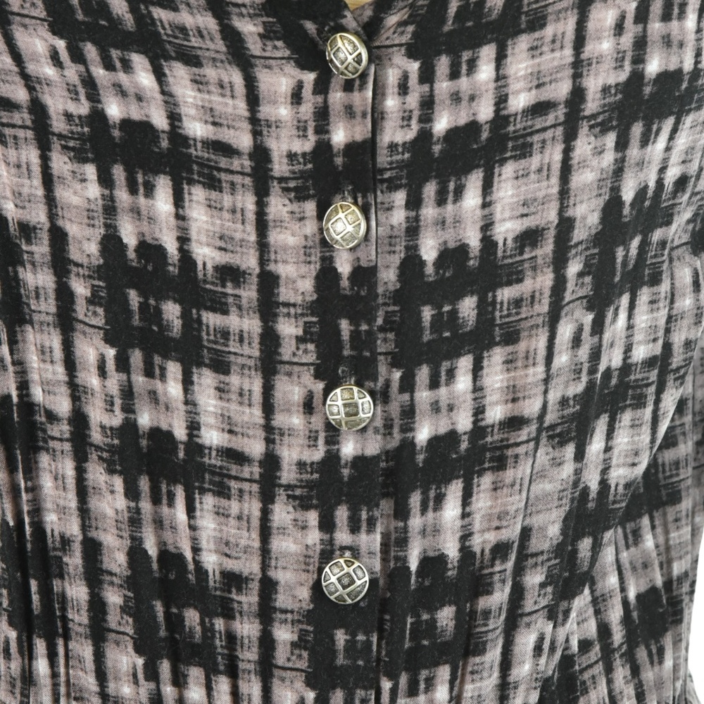 Mono B Shorts Romper With Buttons - image 5